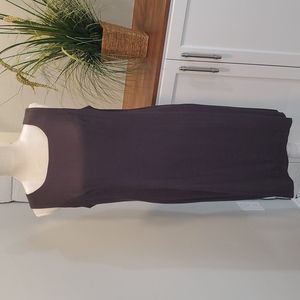 Jessica Howard Eggplant Purple Sleeveless Dress, Size 12